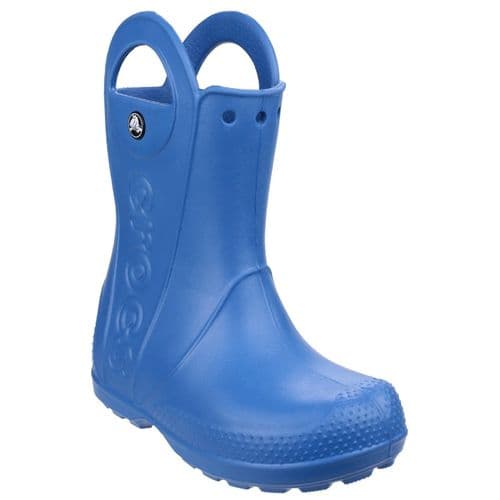 Crocs Handle It Rain Childrens Wellingtons Blue